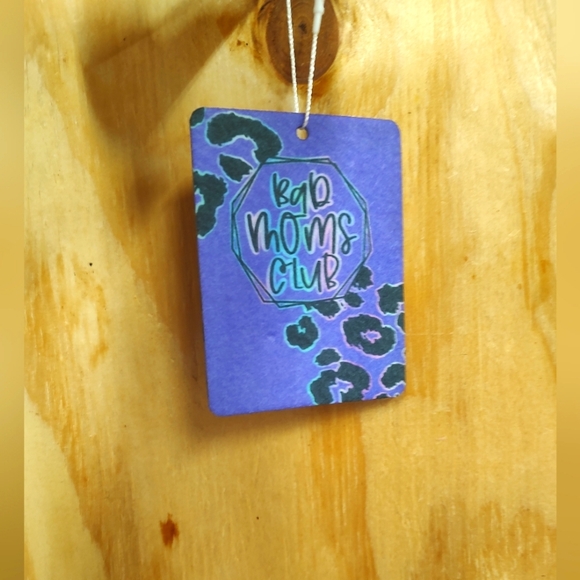 Purple Bad Moms Club Hanging Felt Freshie - Picture 1 of 1